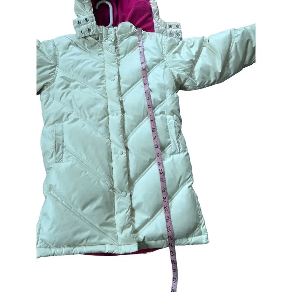 EUC Down Filled GAP Kids Girls Knee Length Winter Coat Size 8 / Medium